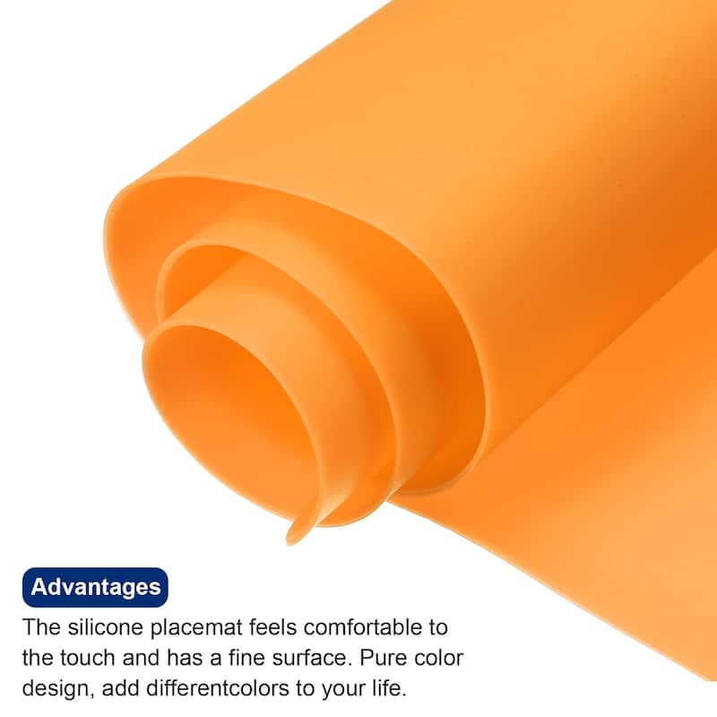Silicone Counter Mat Heat Resistant Mat, for Counter Top, Tableware - 23.2x15.5inch