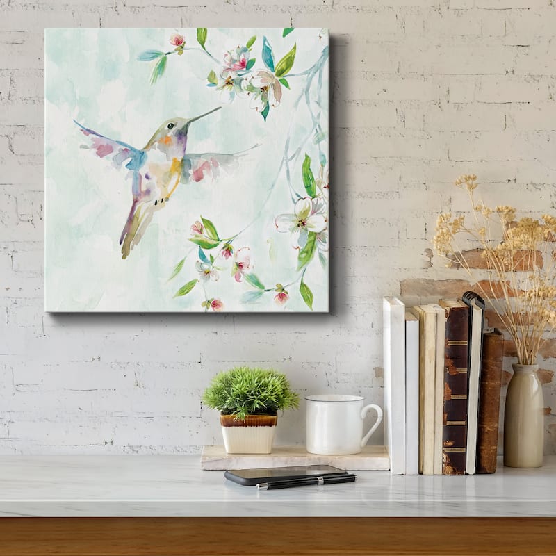 Hummingbird I-Premium Gallery Wrapped Canvas - Ready to Hang