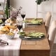 preview thumbnail 27 of 32, Design Imports Silver Doubleframe Kitchen Placemat Set (Set of 6)
