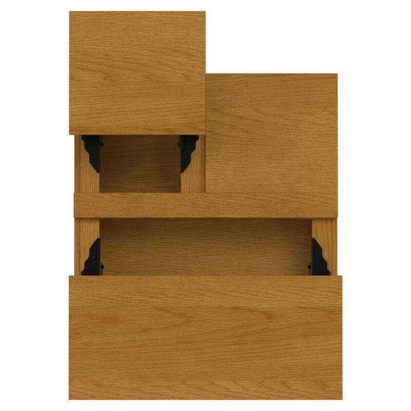 WYNDENHALL Moreno 32 inch Wide Square Industrial Lift Top Coffee Table - 32.1 x 32.1 x 18.1