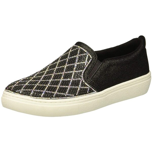 skechers quilted slip on