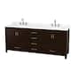 Option Espresso, Chrome Trim, Giotto Quartz Top
