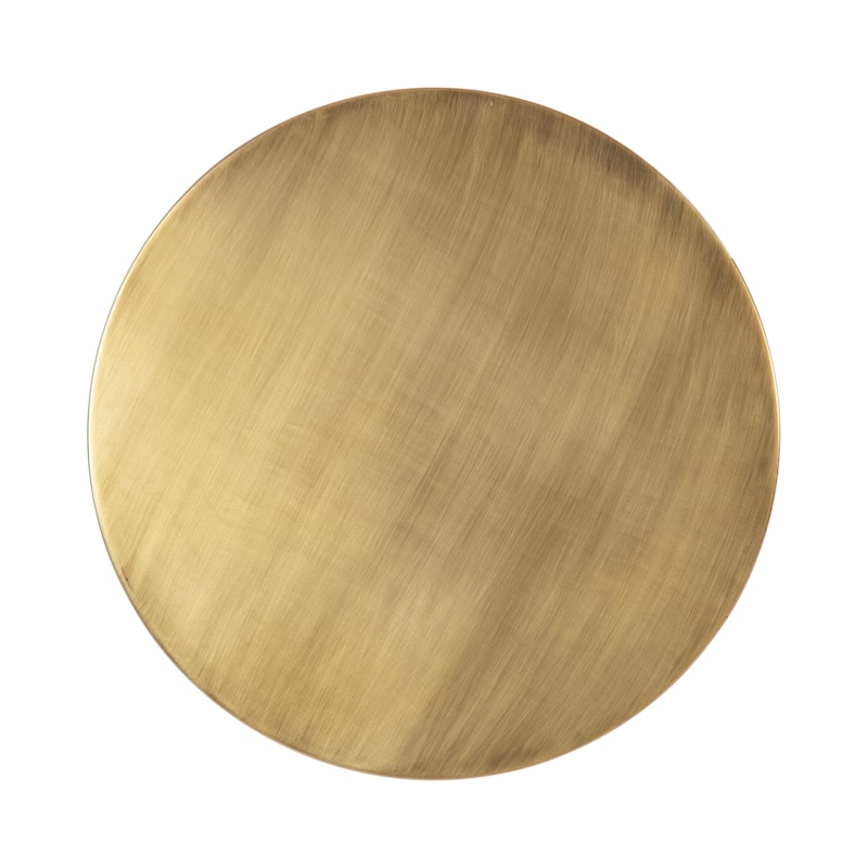 Kate and Laurel Aja Modern Metal Side Table