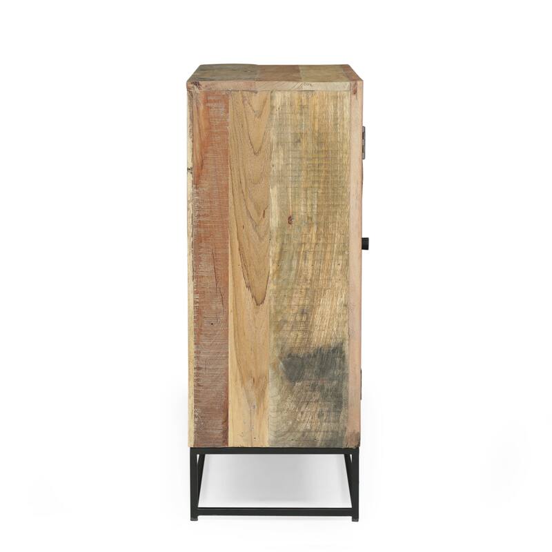 Carolina Recycled Wood Cabinet by Christopher Knight Home
