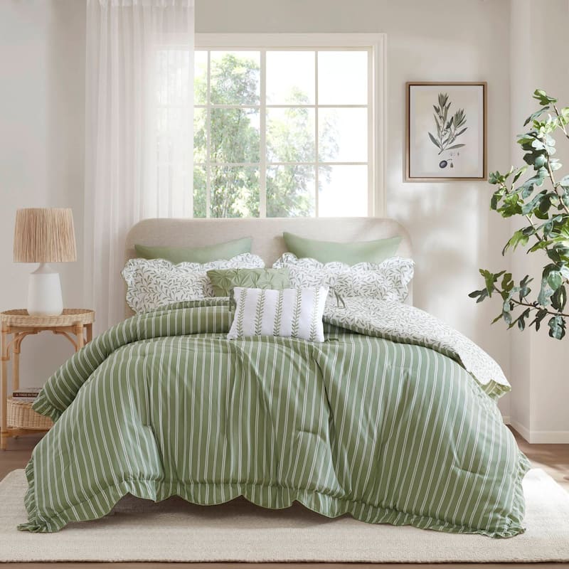 Madison Park Darcy 5 Piece Print Comforter Set