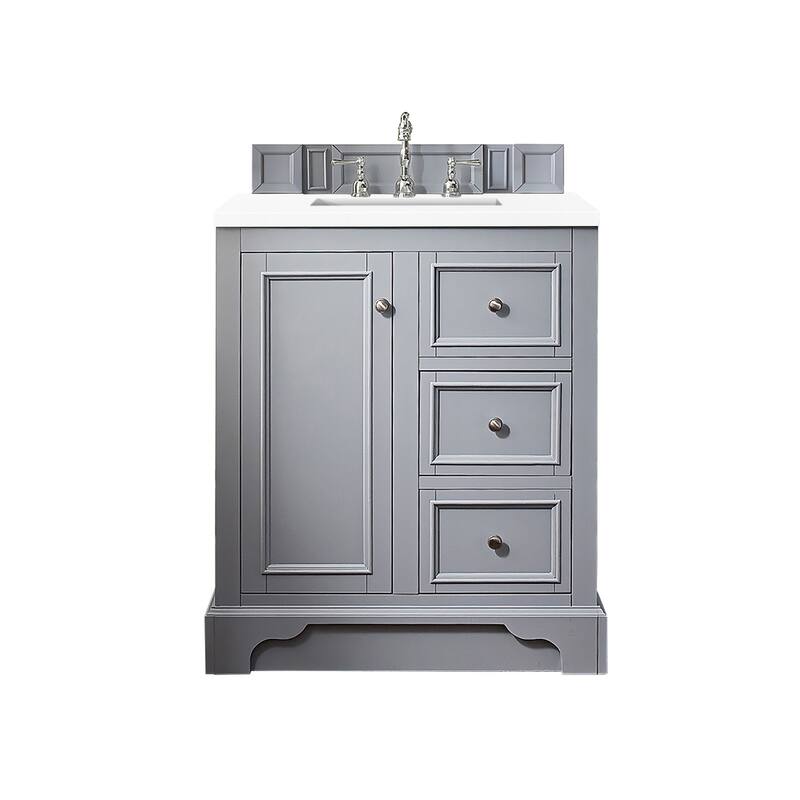 James Martin Vanities 825-V30-3WZ De Soto 30" Free Standing Single