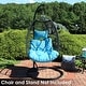 preview thumbnail 2 of 6, Sunnydaze Julia Hanging Egg Chair Replacement Cushions - Cushions Only
