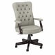 preview thumbnail 15 of 55, Key West High Back Tufted Office Chair with Arms by Bush Furniture