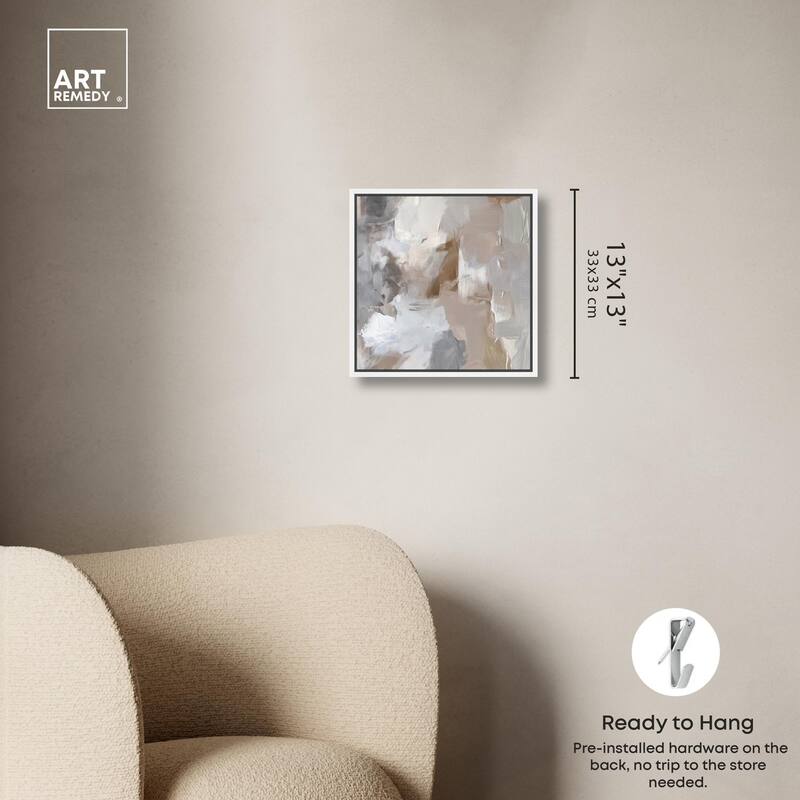 Faded Textured III Canvas by Art Remedy