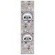 preview thumbnail 7 of 22, SAFAVIEH Carousel Kids Kolbrin Sloth Astronaut Rug 2' x 8' Runner - Grey/Ivory