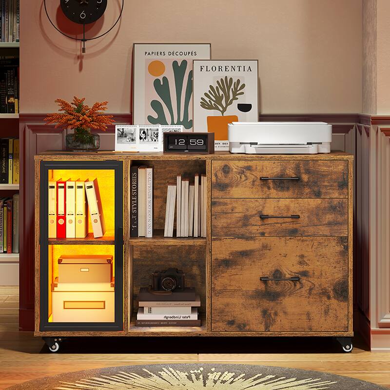 File Cabinet Legal Letter, A4 Size Drawers Mobile Filing Cabinet