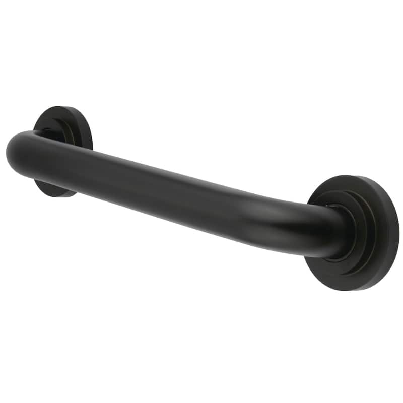 Manhattan 16-Inch Decorative 1-1/4-Inch OD Grab Bar - Oil Rubbed Bronze