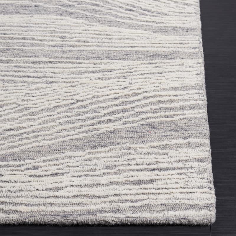 SAFAVIEH Handmade Metro Annarosa Modern Abstract Wool Rug