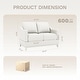 preview thumbnail 17 of 33, Sectional Couch Sofa, Comfy Modern Sofa for Living Room & Bedroom