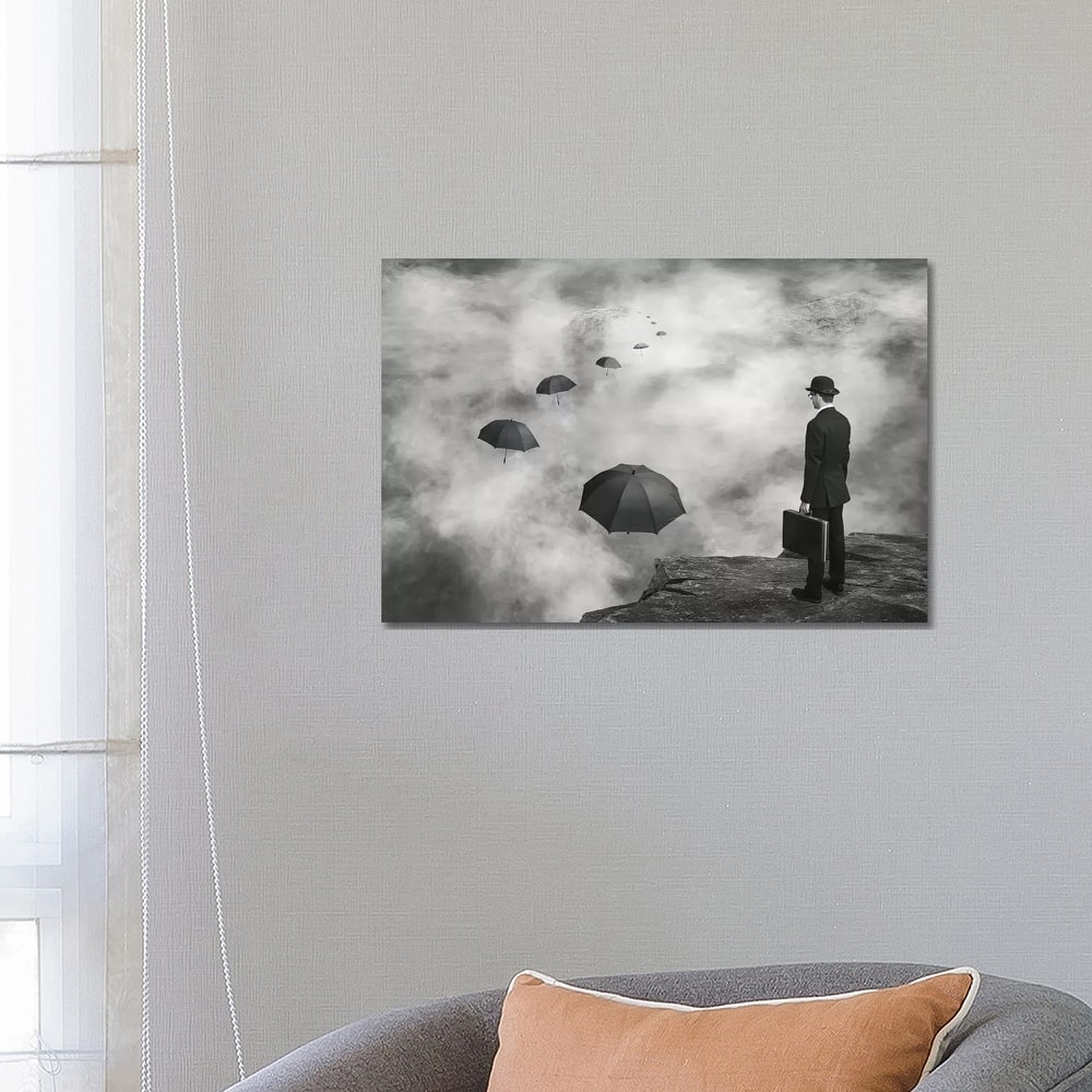 iCanvas "The Road Less Traveled" by Alain Villeneuve Canvas Print