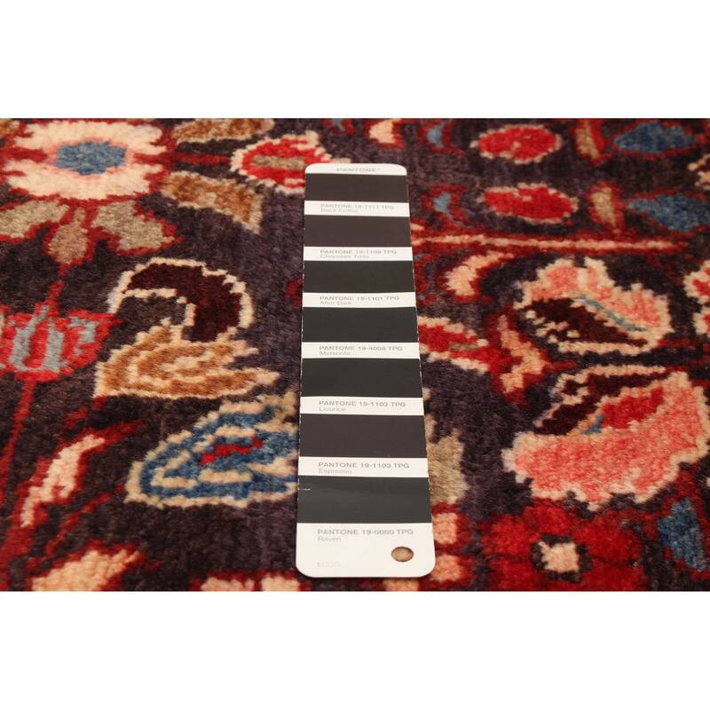 ECARPETGALLERY Hand-knotted Andelz Black Wool Rug - 3'7 x 9'8