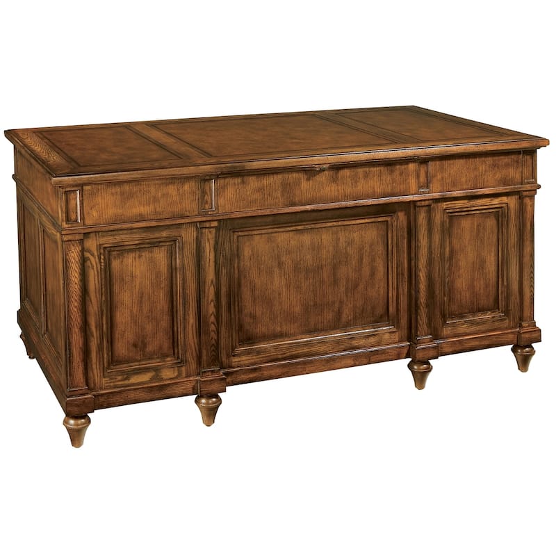 Hekman Solid Wood Junior Executive Office Desk