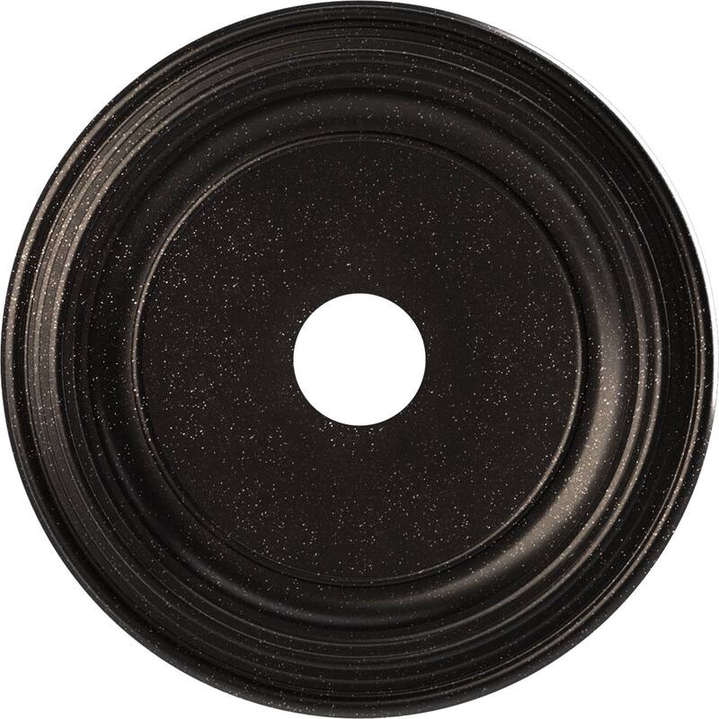 3 1/2" Inside Diameter - Traditional Thermoformed PVC Ceiling Medallion