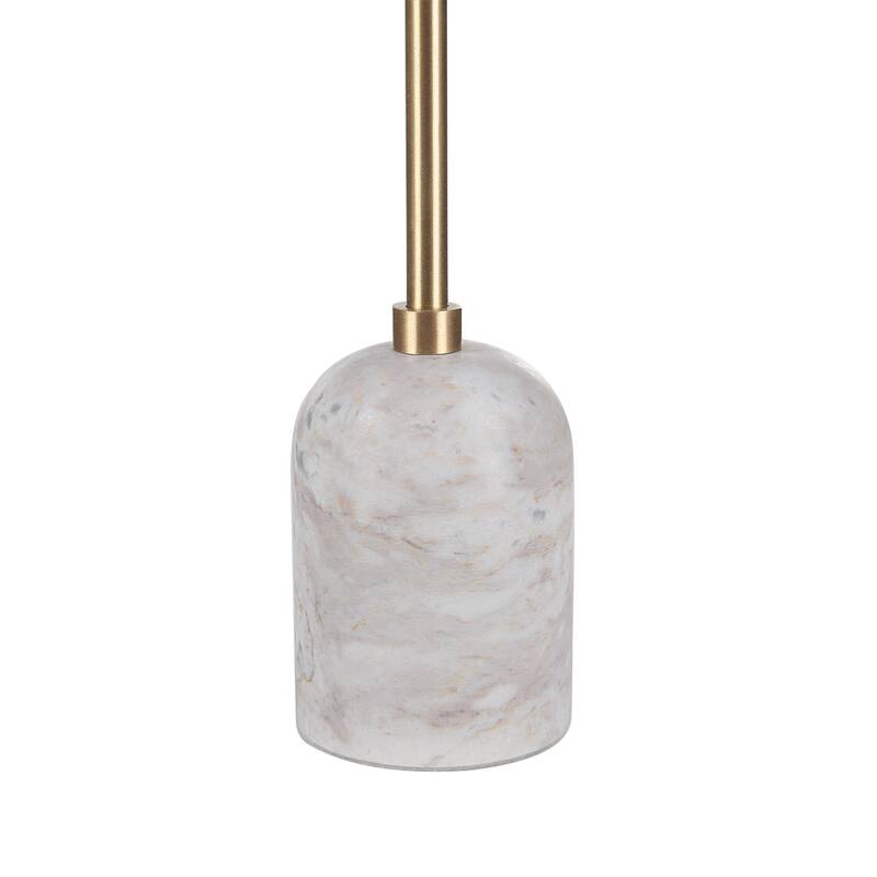 Renwil Marchesa Indoor Iron Set Of 3 Tapered Candle Holder, Satin Brass