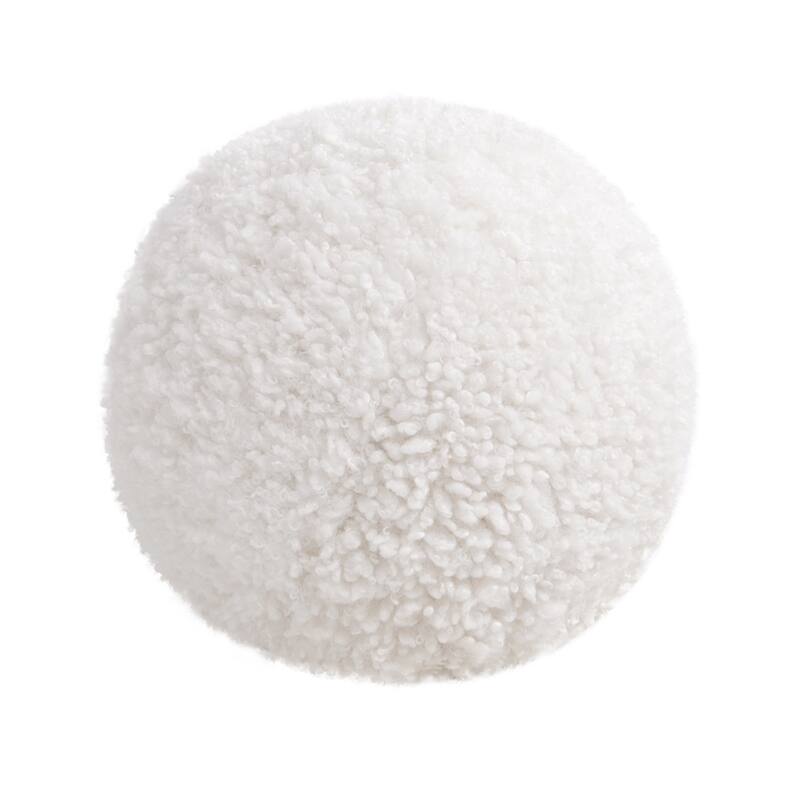 Ayla 9" Round Sphere Accent Ball Throw Pillow