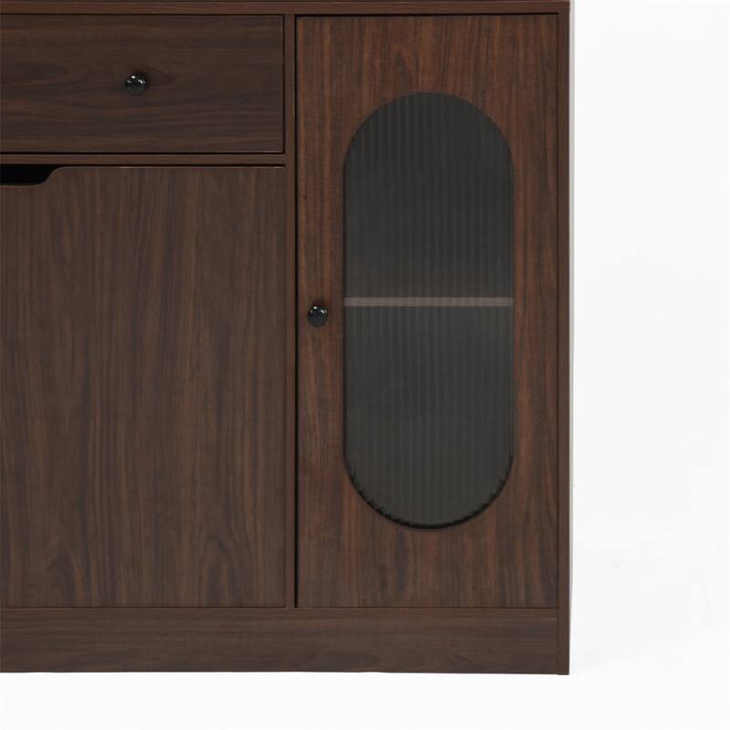 71"Tall Kitchen Pantry Storage Cabinet,Large Capacity Display Cabinet