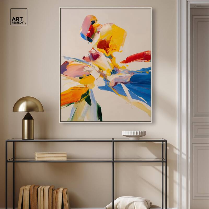 Flippant Bloom I Canvas by Art Remedy