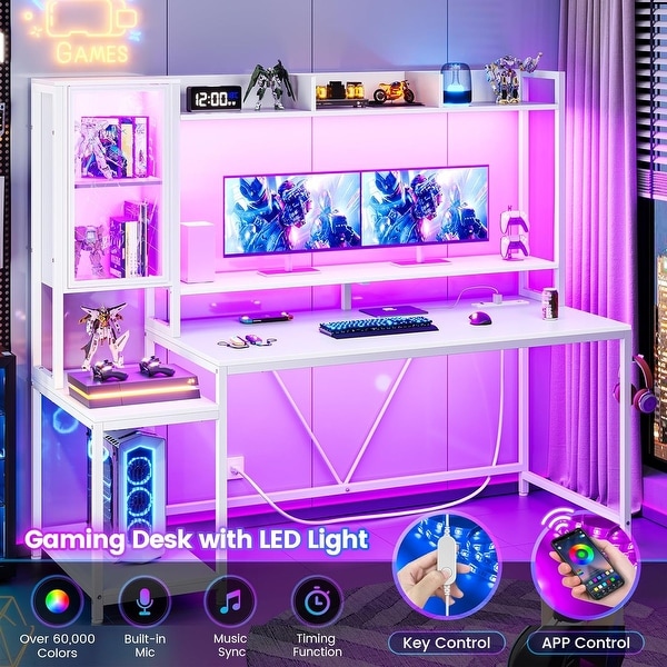 Desk hutch light on sale