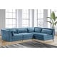 Chic Home Guison Modular Chaise Sectional Sofa - On Sale - Overstock ...