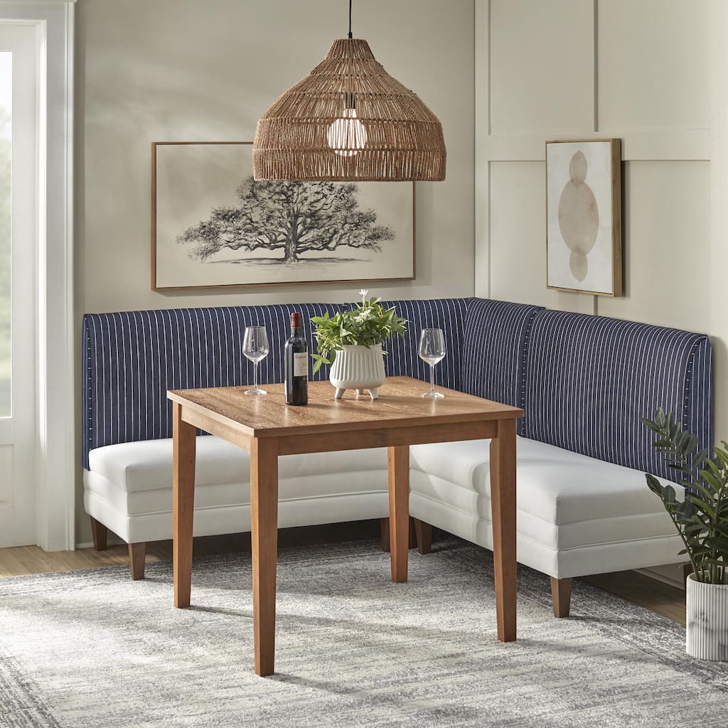 Lifestorey Sebring 4-Piece Upholstered Banquette Set