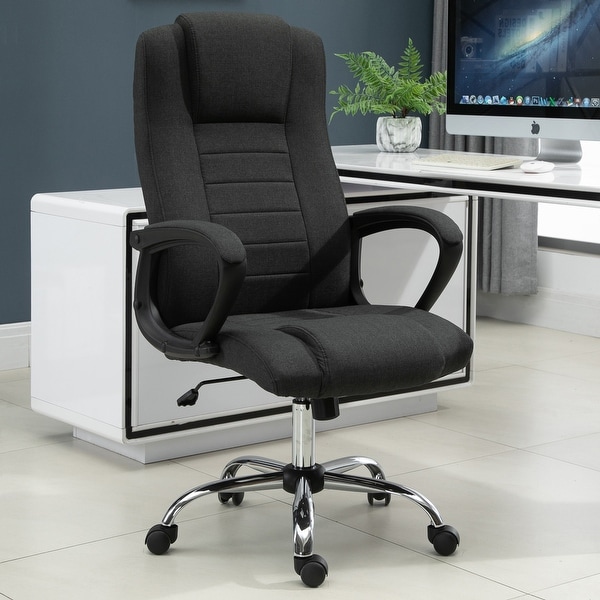 Vinsetto High Back 360deg Swivel Executive Computer Office Chair with