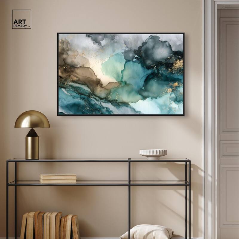 Veiled Inlet Canvas by Art Remedy