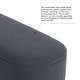 preview thumbnail 6 of 44, HomePop Ellipse Modern Storage Bench with Metal Legs
