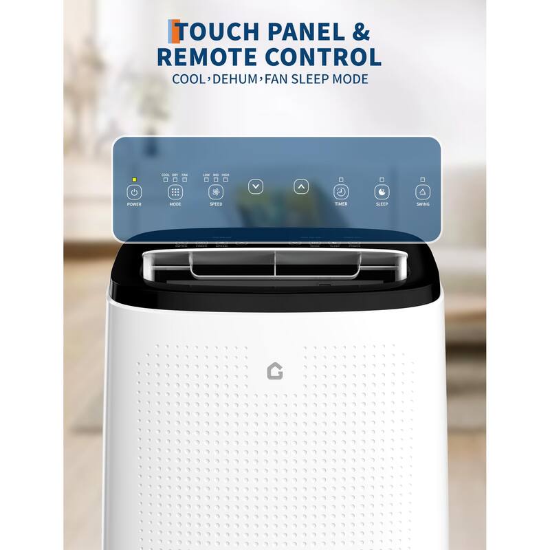 14000 BTU Portable Air Conditioner 3-in-1, for 600-750 sq ft Rooms