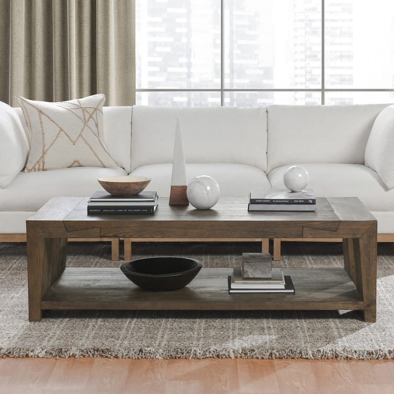 Classic Home Troy 60" Oak Coffee - Brown