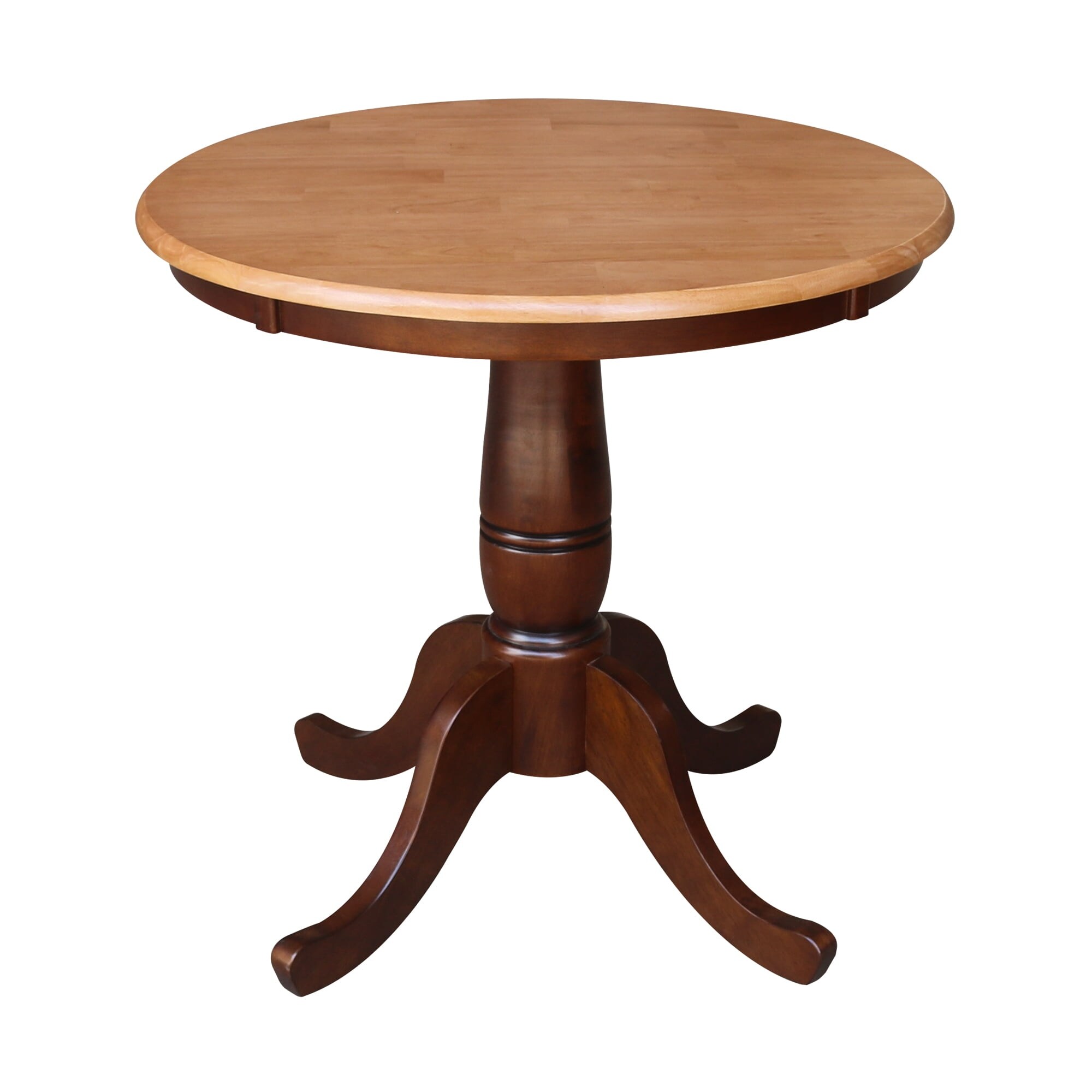 36 inch round pedestal clearance table