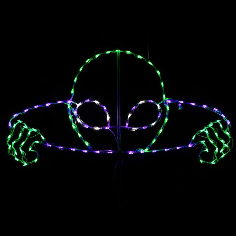 Halloween LED Alien Rising 50in