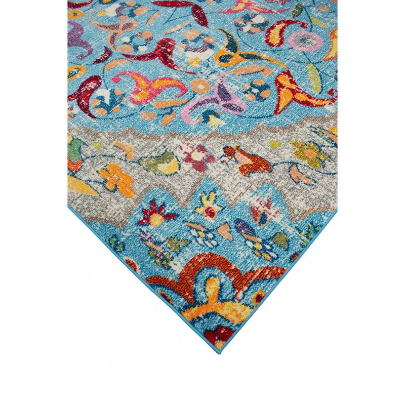 Noori Rug Sapphire Distressed Alene Rug