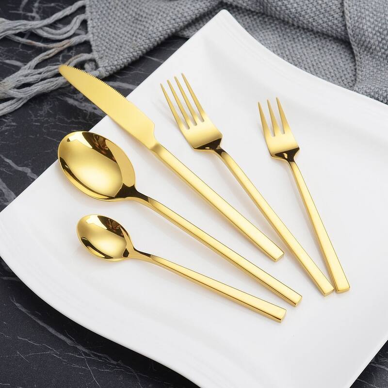 Velaze Epsilon 18/10 Silverware Flatware Set (Service for 6)