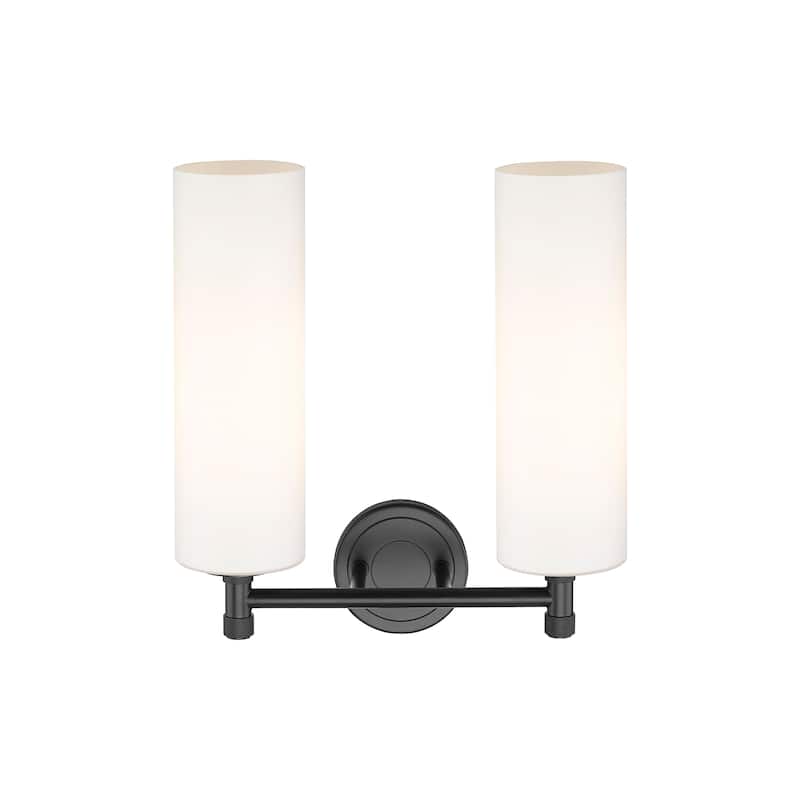 Innovations Lighting Crown Point - 2 Light 12" Wall-Mounted Bath Vanity Light