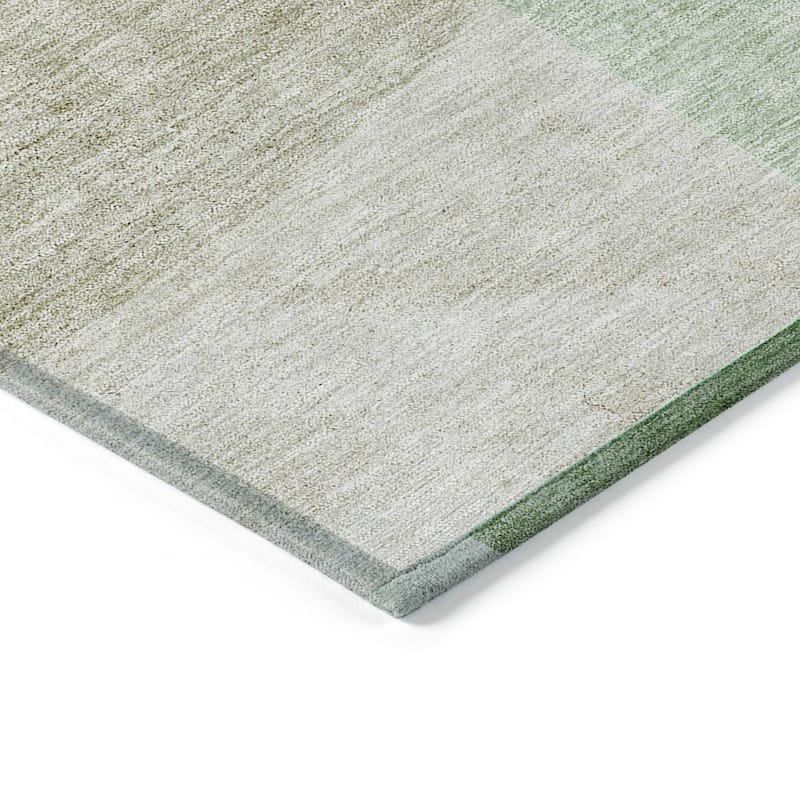 Machine Washable Indoor/ Outdoor Chantille Contemporary Modern Rug