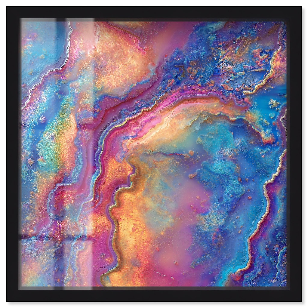 Glittering Spectrum II Shadowbox by Art Remedy