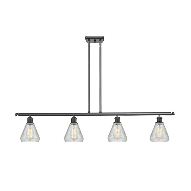 Innovations Lighting Conesus 4 Light 48" Wide Linear Chandelier