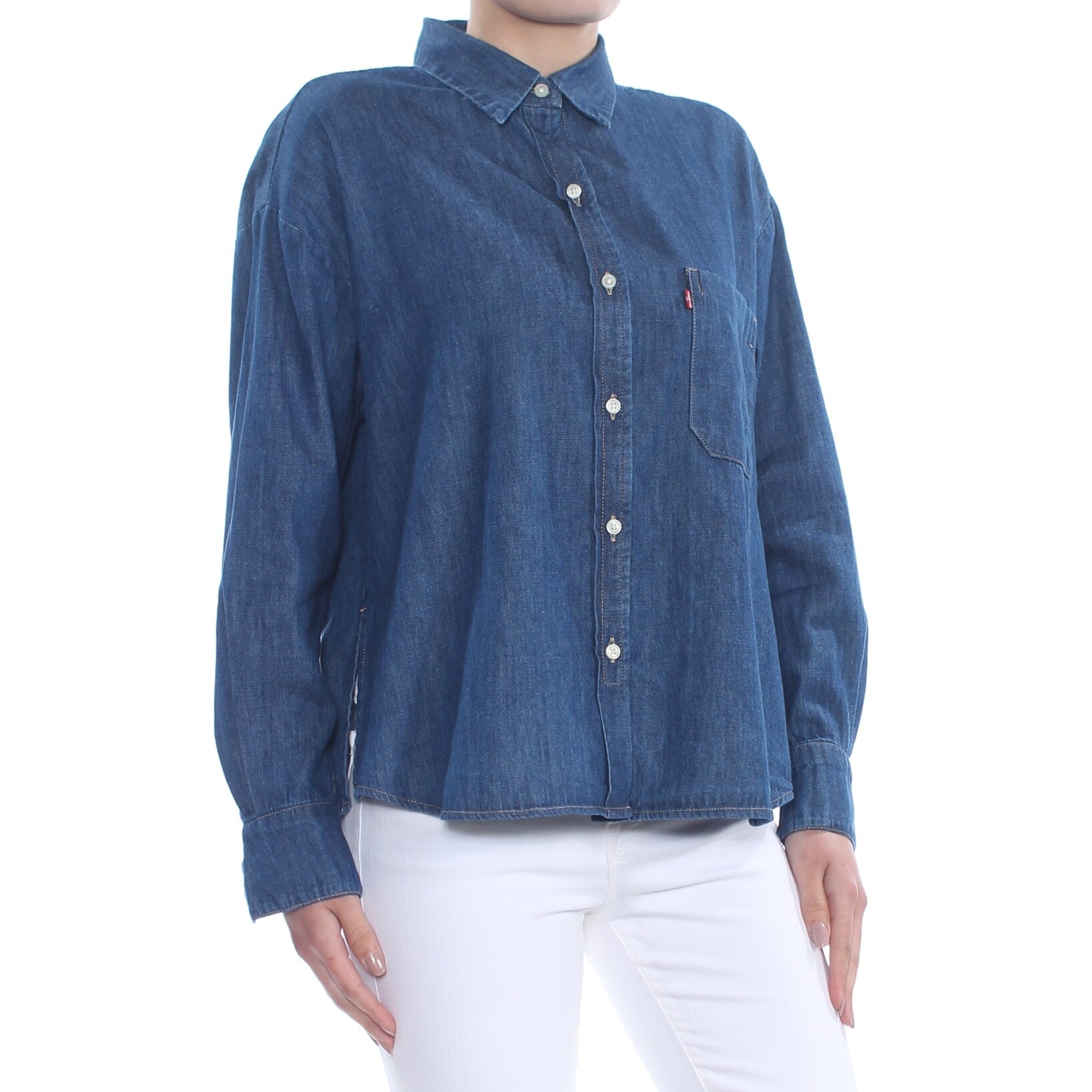 women's long sleeve levi top
