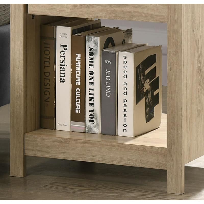Celeste 20"W 1-Drawer Nightstand Bedside Table