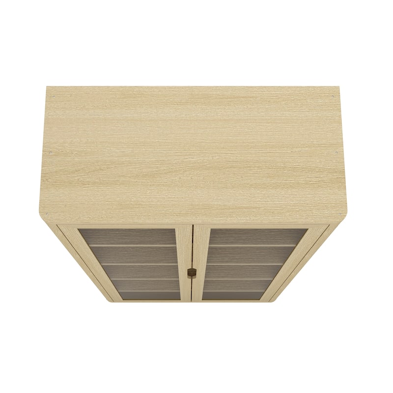 Manhattan Comfort Rivington Modern 38 In Bookcase Cabinet