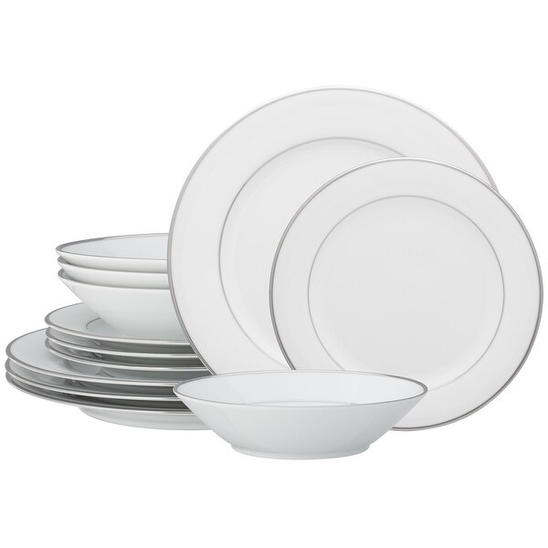 Noritake Spectrum 12-Piece Dinnerware Set, Service For 4 - Bed