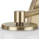 preview thumbnail 7 of 9, Haven Collection Two-Light Vintage Brass Opal Glass Luxe Industrial Bath Light - 16 in x 6.75 in x 7 in