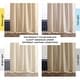preview thumbnail 35 of 34, Exclusive Fabric Ruched Textured Faux Dupioni Silk Curtain (1 Panel)