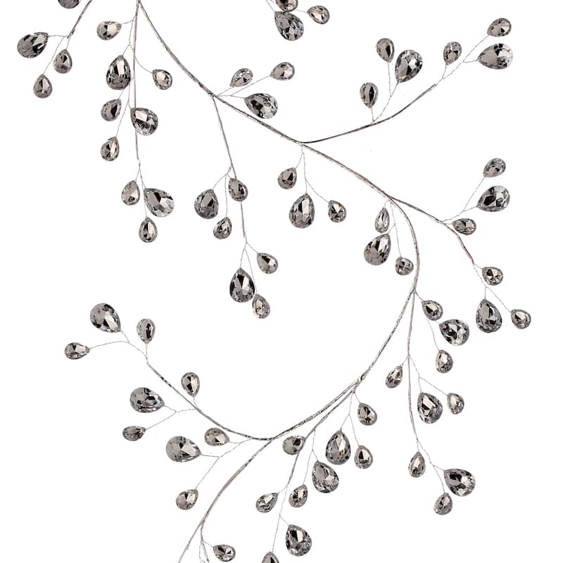 48" Metal Jewel Garland