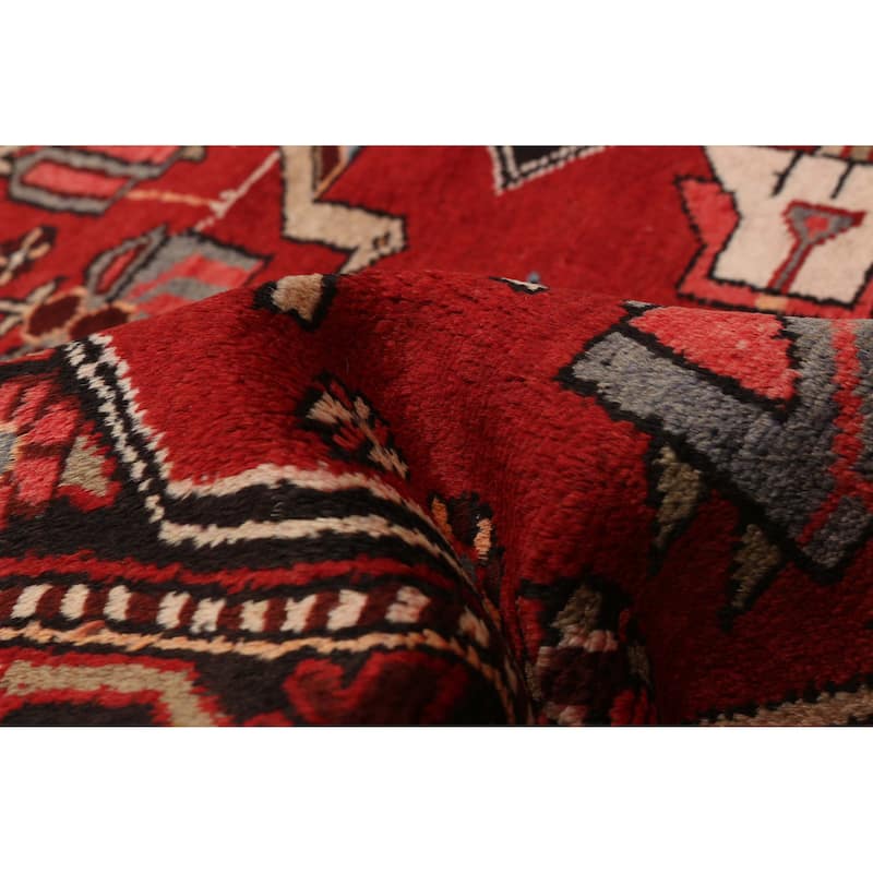 ECARPETGALLERY Hand-knotted Anadol Red Wool Rug - 3'6 x 9'6